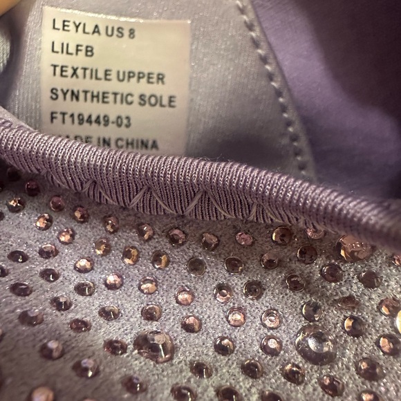 bebe Pink Rhinestone Sneakers - Picture 10 of 12